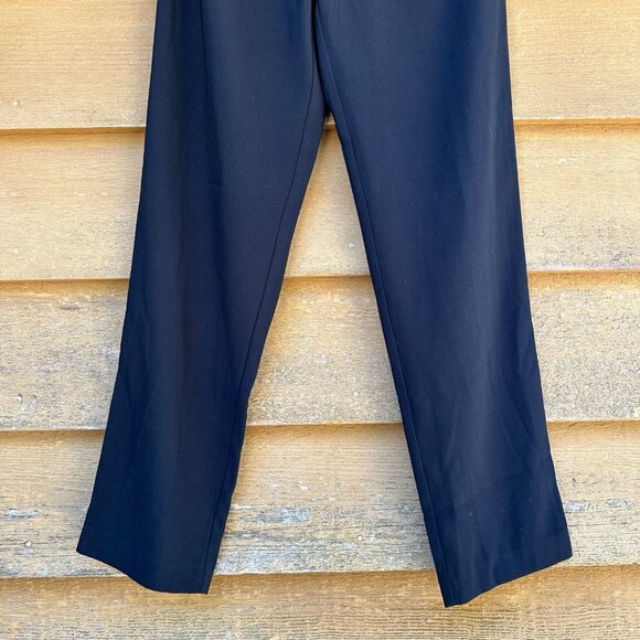 Eileen Fisher Petite Black Stretchy Trouser Size S - Picture 3 of 9